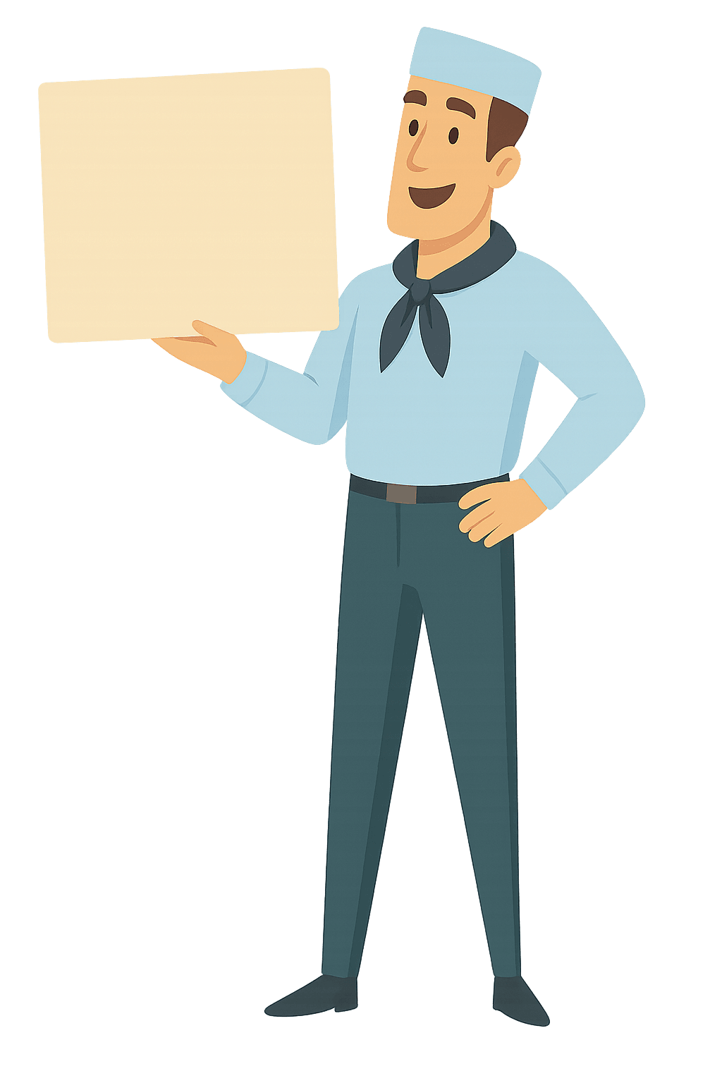 Professional naval officer in uniform with arms crossed, demonstrating confidence and experience in the maritime industry